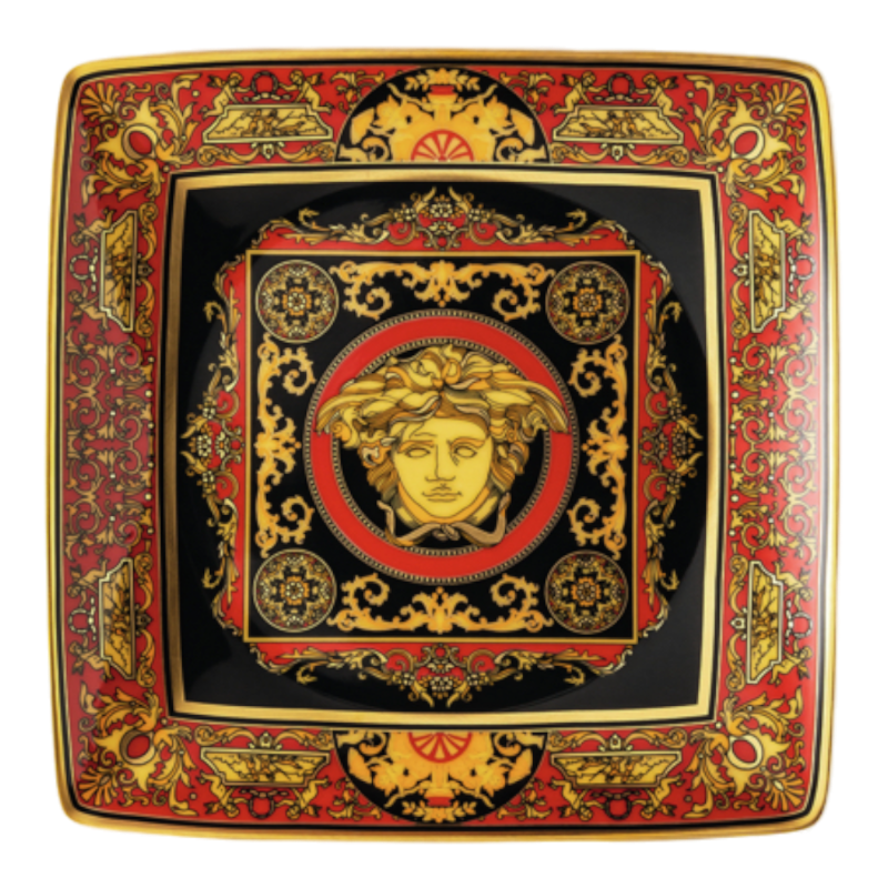 Versace By Rosenthal Tableware Medusa Red Bowl