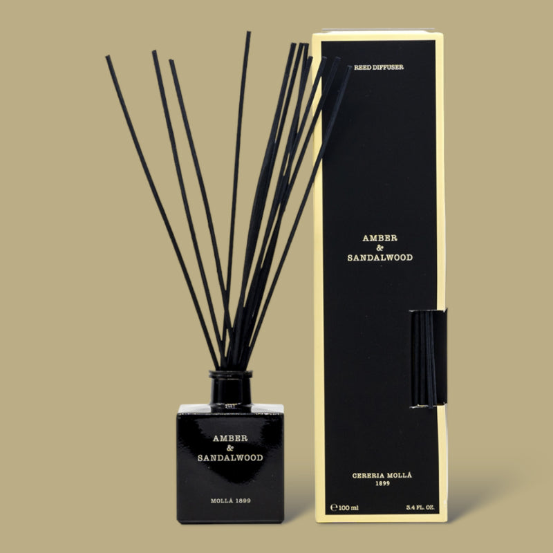 Amber and Sandalwood Diffuser Cereria Molla
