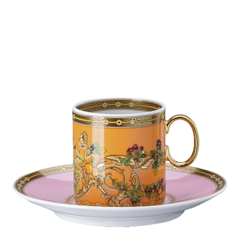 Versace by Rosenthal Tableware Plate Le Jardin de Versace Espresso