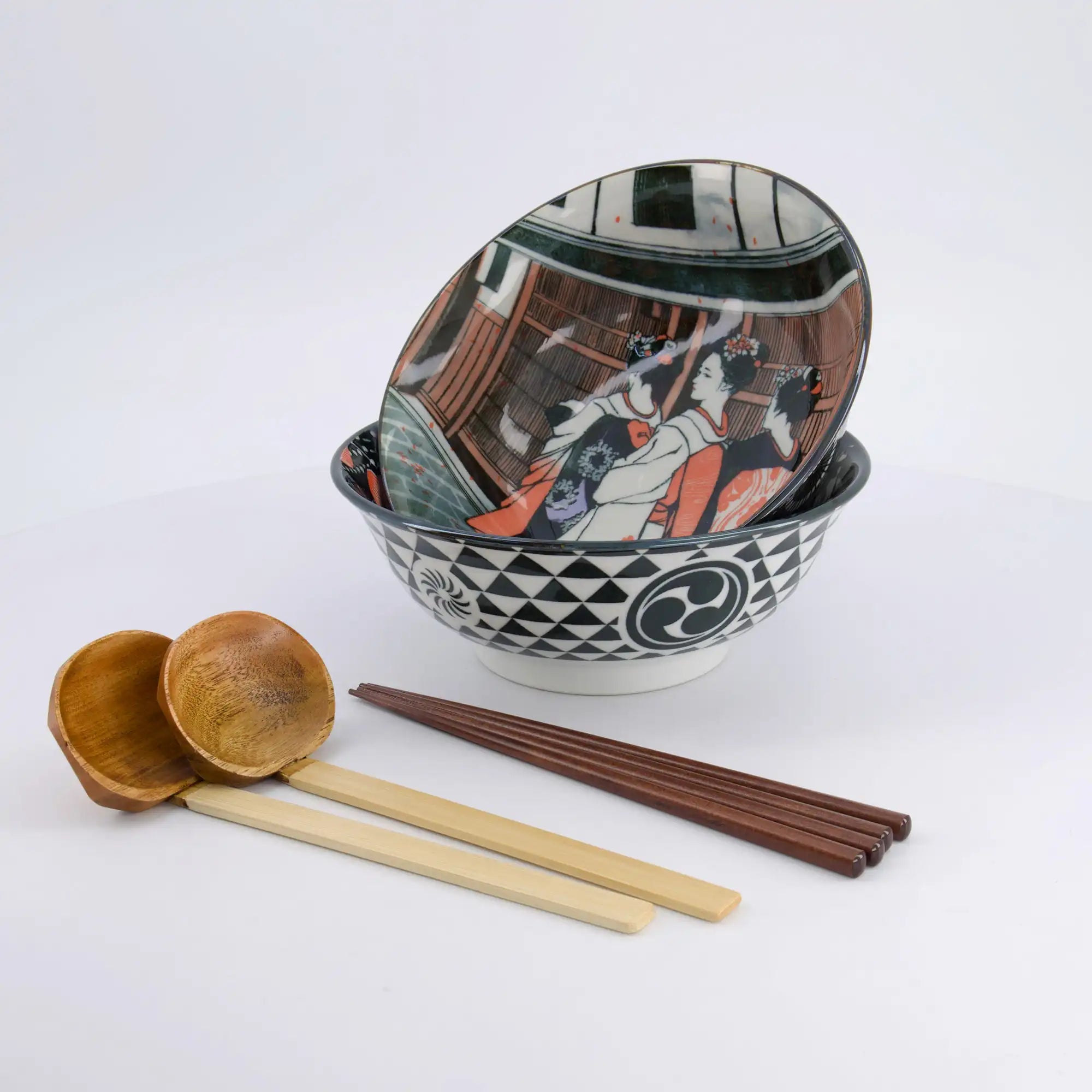 Ramen set Asakusa Ramen Tokyo Design Studio