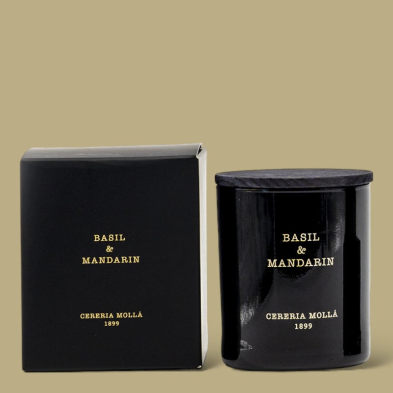 Basil and Mandarin candle Cereria Molla