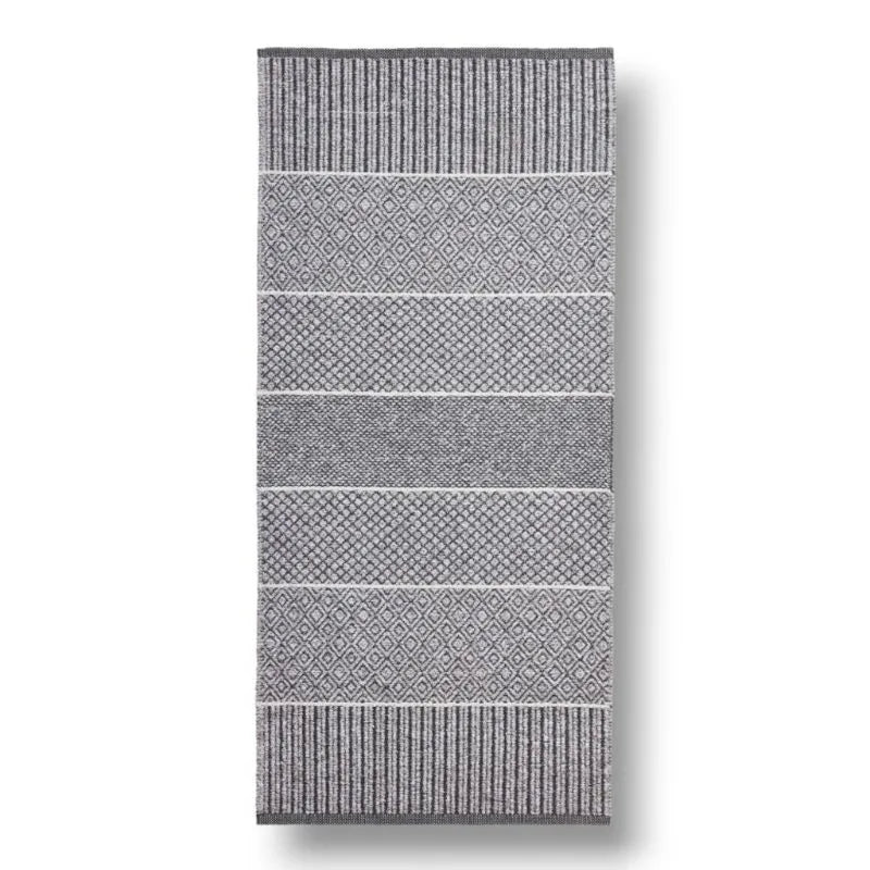Alice Dark gray Horreds Mattan carpet