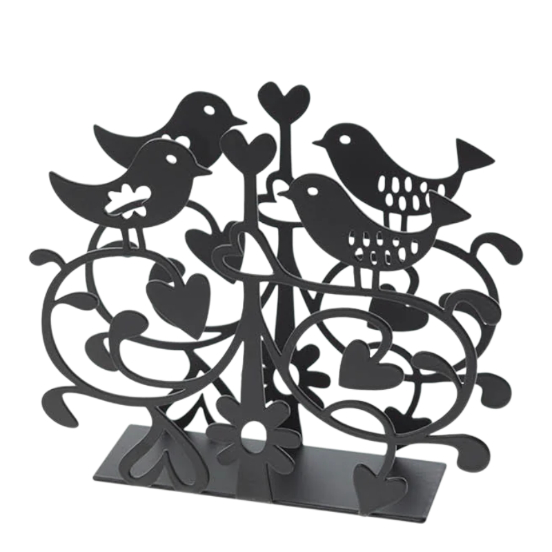 Bengt and Lotta Napkin Holder Lovebirds