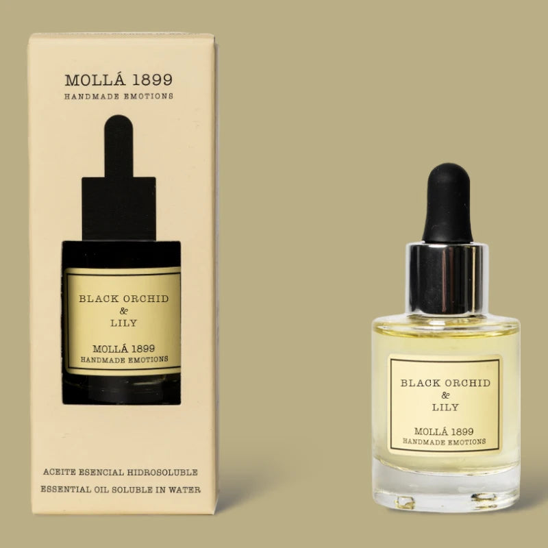 Black Orchid and Lily Fragrance Essential Oil Water Soluble Cereria Molla 1899 BR3023