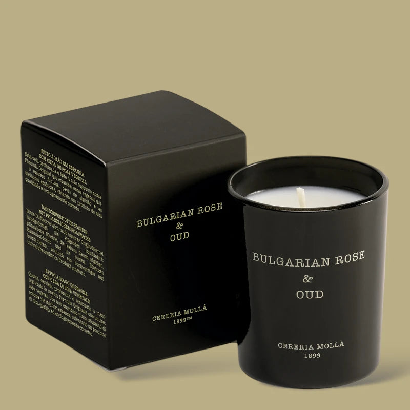 Bulgarian Rose and Oud Candle Cereria Molla