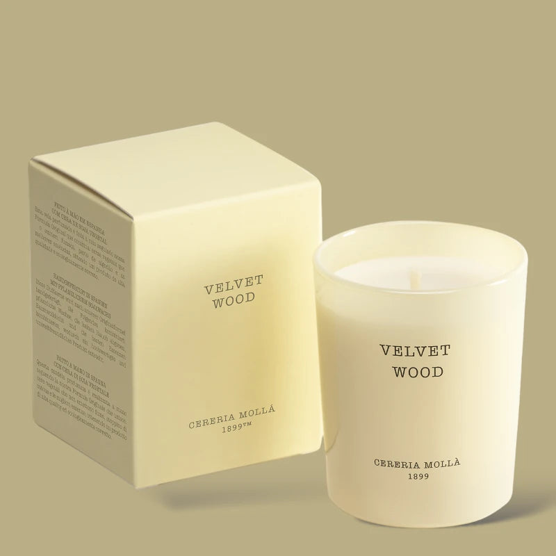 Velvet Wood Candle Cereria Molla