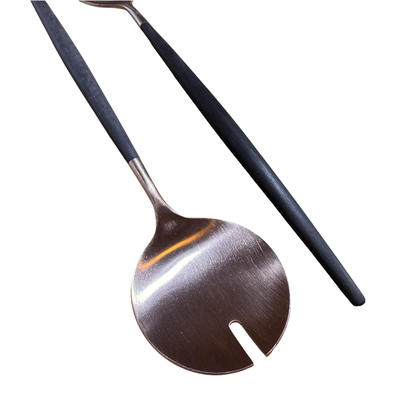 Cutipol Salad Servers Rose Gold