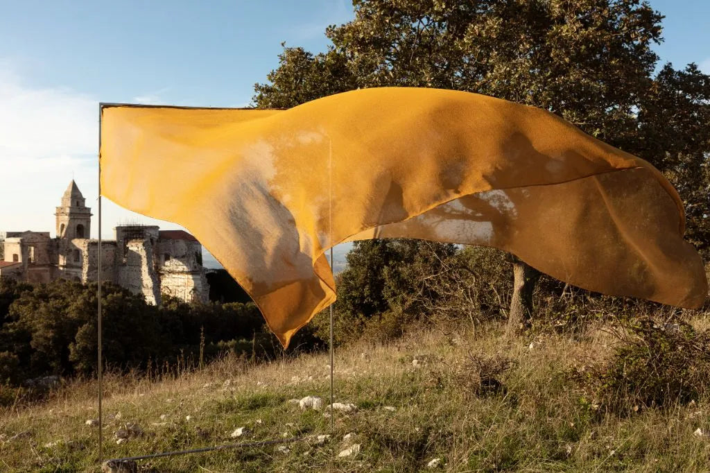 Christian Fischbacher fabrics Benu Chalk