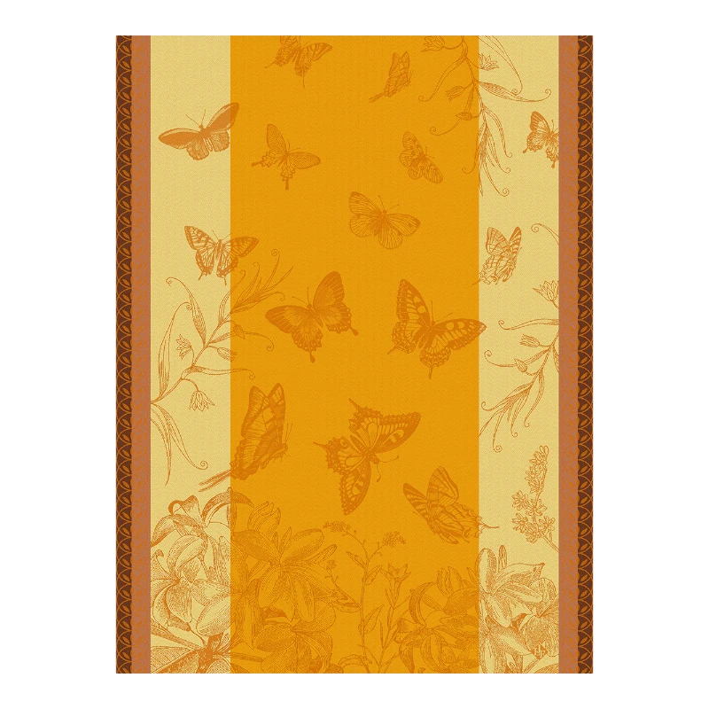 Tea towel Le Jacquard Francais Jardin Des Papillons Lantana 29503