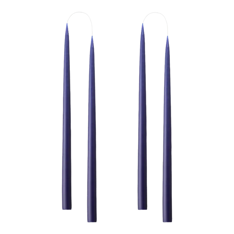 Art industries stick candles 22 mm 35 cm True Blue
