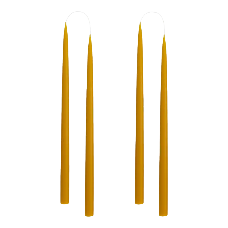 Art industries stick candles 22 mm 35 cm Honey