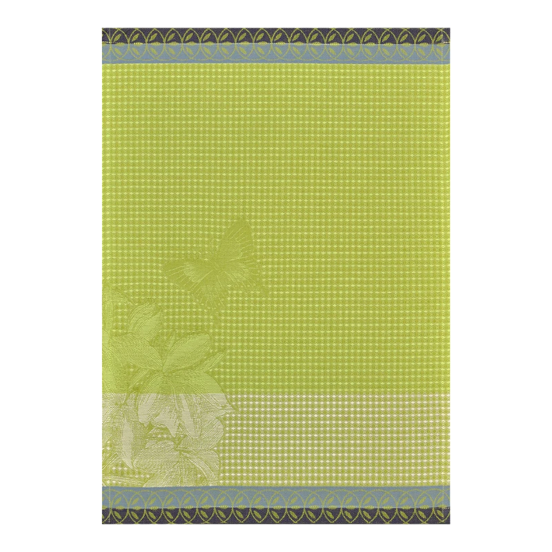 Towel Le Jacquard Francais Jardin Des Papillons Succulente 29505