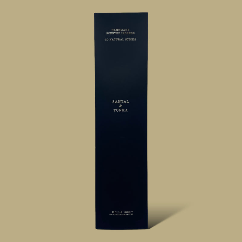 Santal and Tonka incense sticks Cereria Molla