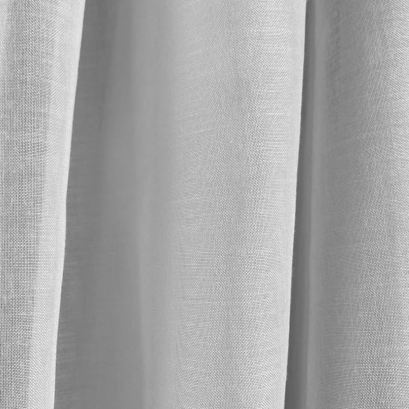 Lino Farbtupfer Custom-made curtain Curtain made to measure Blanc