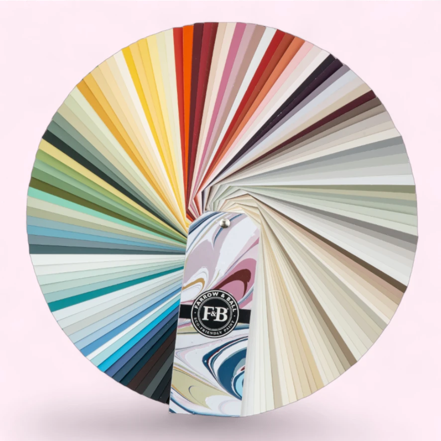 Farrow & Ball F+B Farrow Ball Medium Colour Book Color Fan Color Card Medium Fan Deutsch