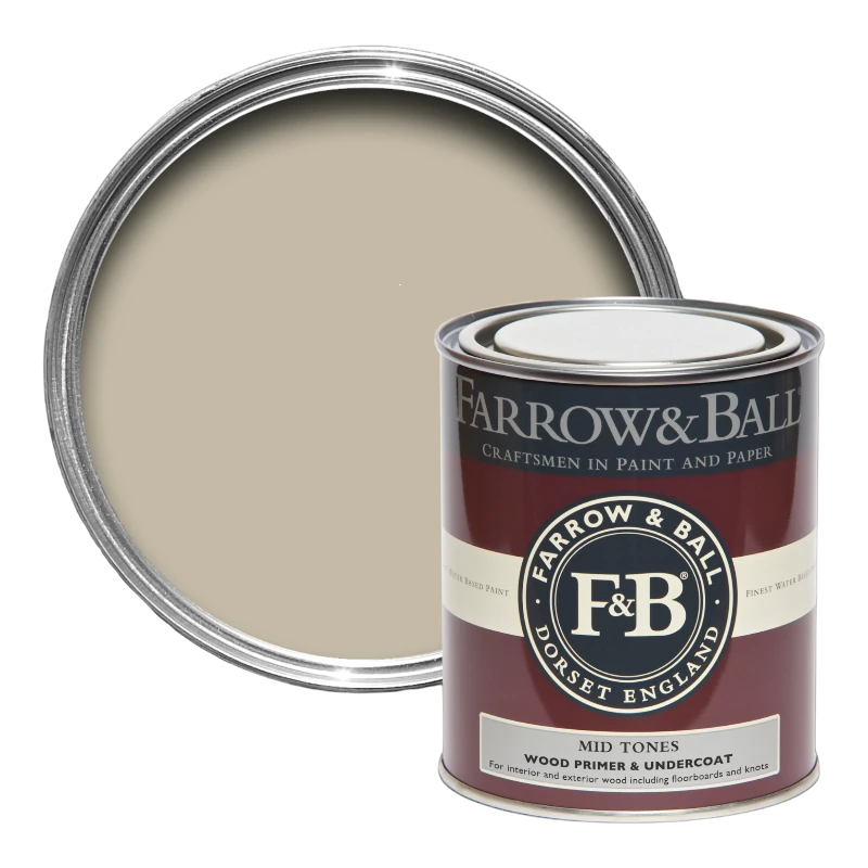 Farbtupfer Farrow & Ball Farrow Ball F+B Accessories Primer Wood Wood Primer Light Mid Tones
