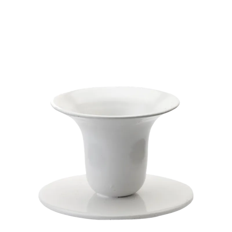 Kunstindustrien Bell Candlestick White Mini