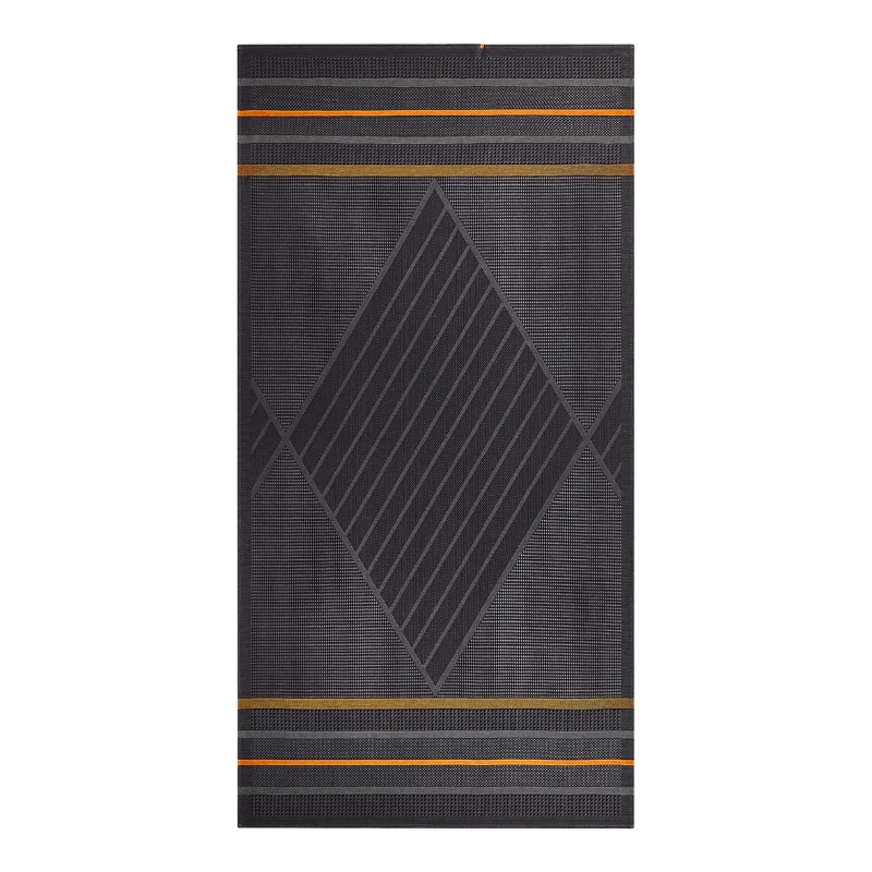 Beach towel Le Jacquard Francais Sand Club Voile Sable Noir 29378
