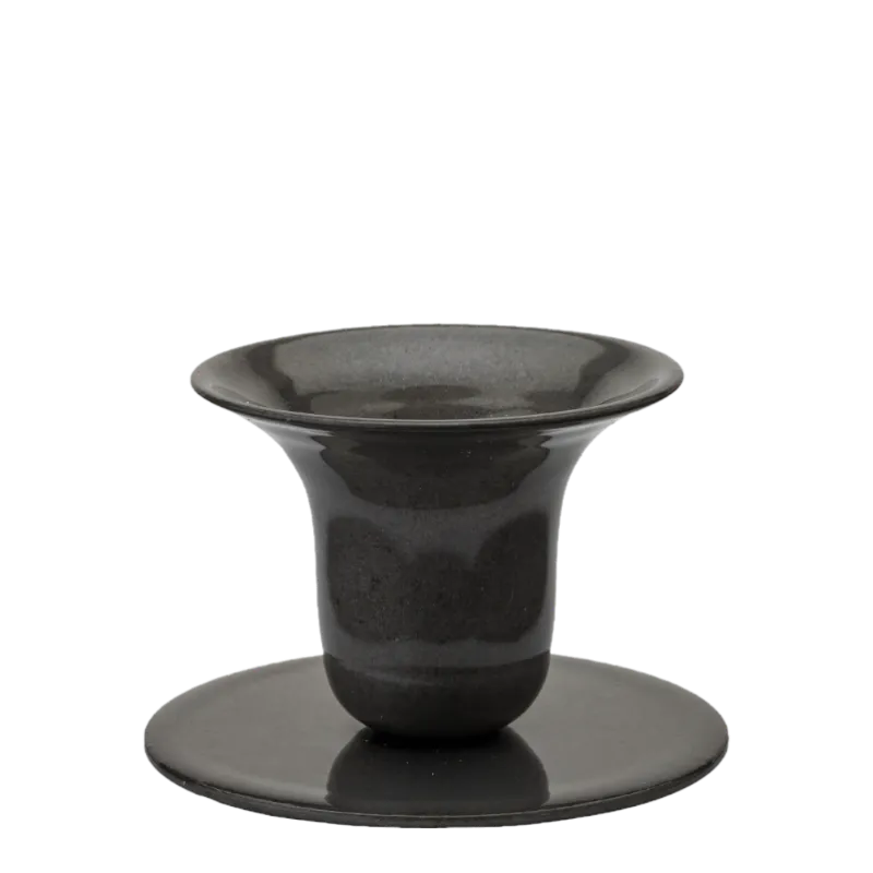 Kunstindustrien Bell Candlestick Black