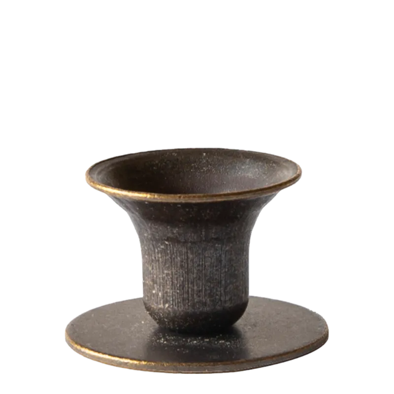 Kunstindustrien Bell Candlestick Burned