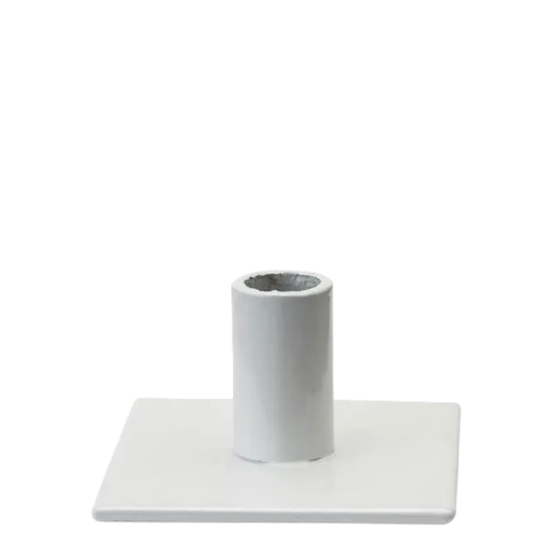 Kunstindustrien Square Mini candle holder 13 mm white