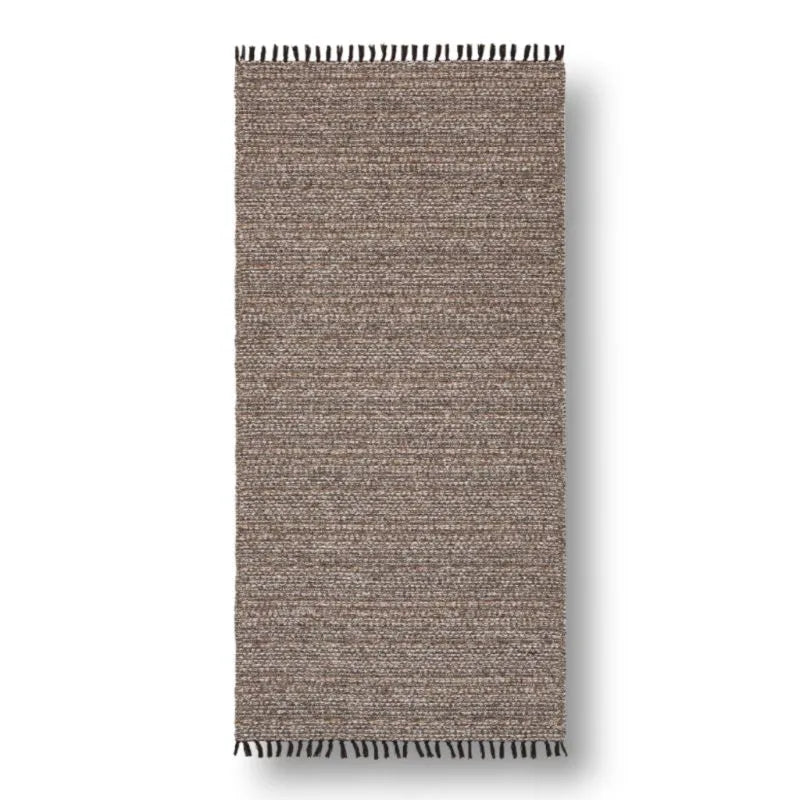 Tova Dark brown carpet Horreds Mattan