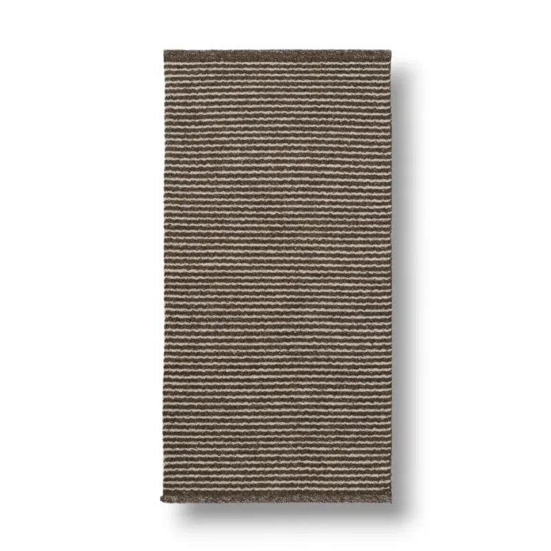 Vera Dark brown carpet Horreds Mattan