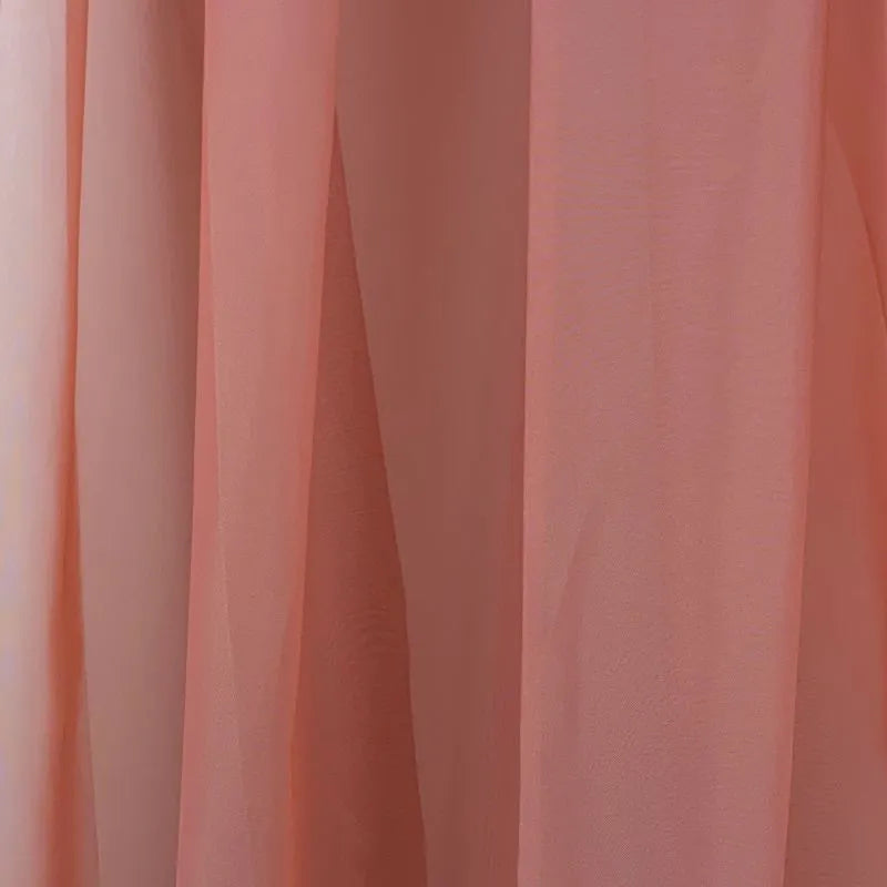 Voile Farbtupfer Made to measure curtain Terracotta