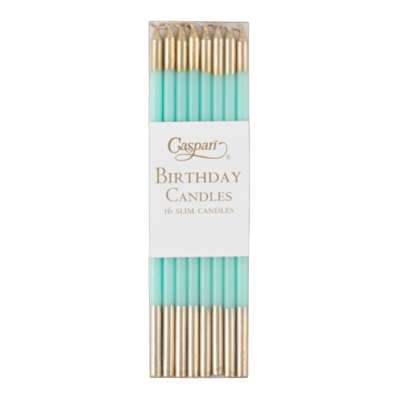 Birthday Candles Birthday candles Caspari turquoise