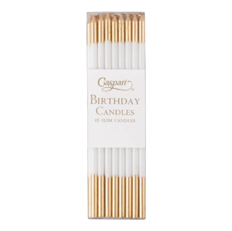 Birthday Candles Birthday candles Caspari White