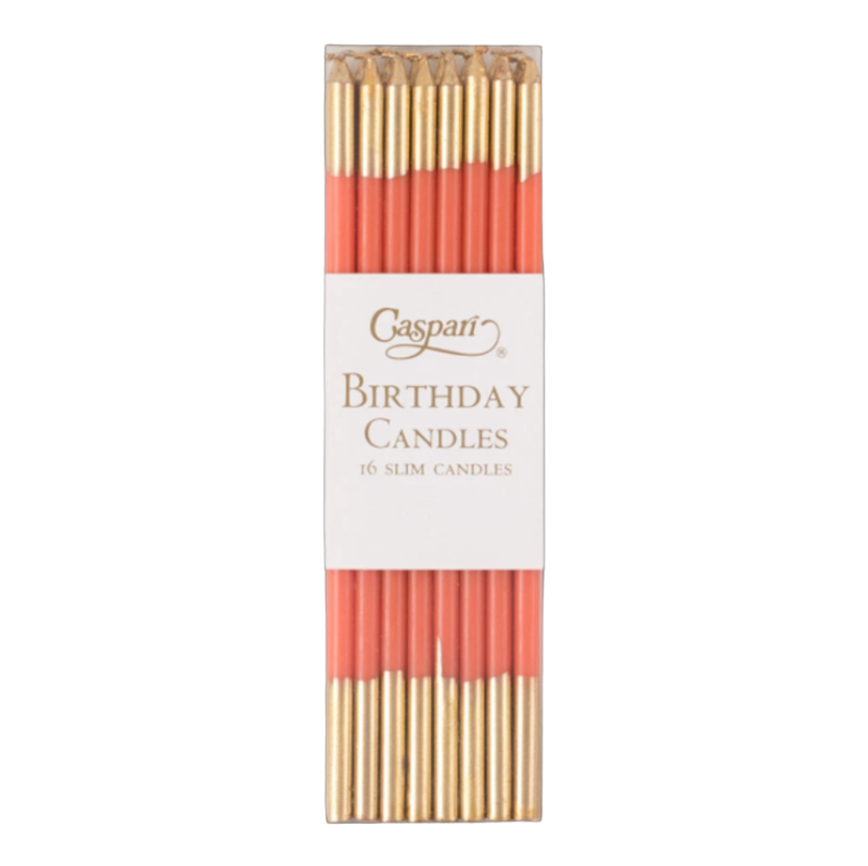 Birthday Candles Birthday candles Caspari Orange