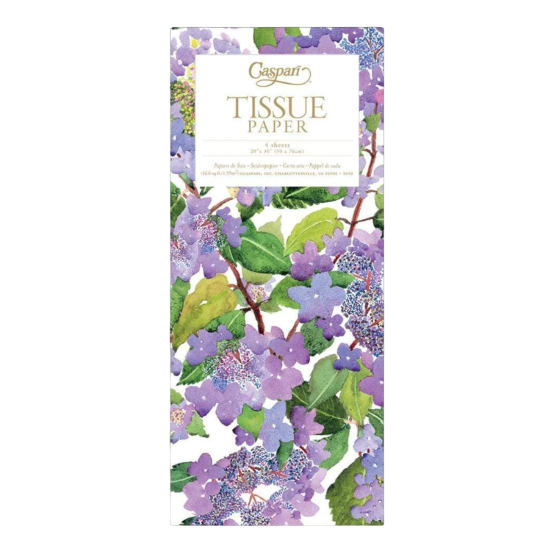 Tissue paper Caspari Hydrangeas