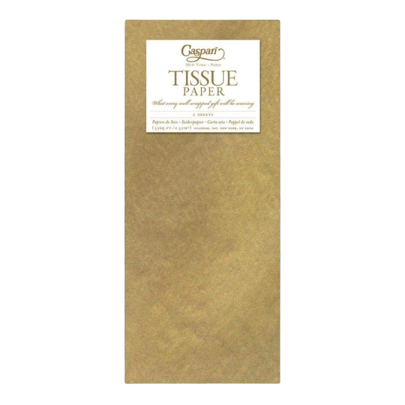 Tissue paper Caspari Gold