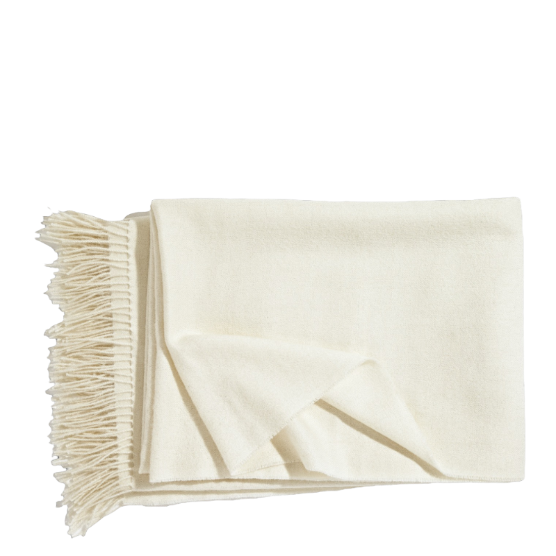 Christian Fischbacher Plaid Puro Baby Alpaca Cream