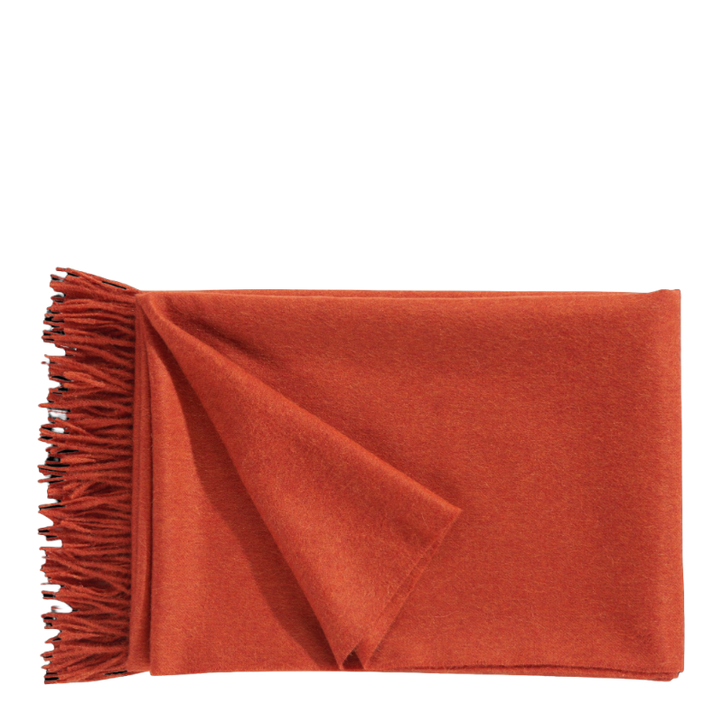 Christian Fischbacher Plaid Puro Baby Alpaca Coral