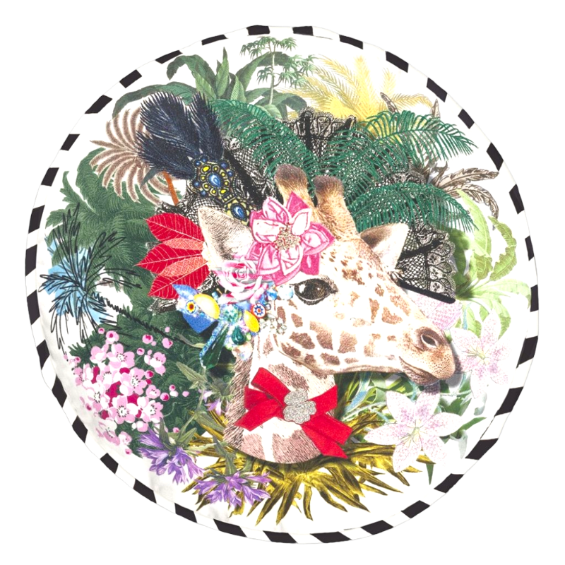 Christian Lacroix DOna Jirafa cushion