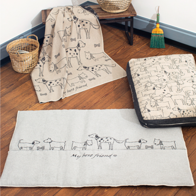 David Fussenegger Silvretta Felt dog mat