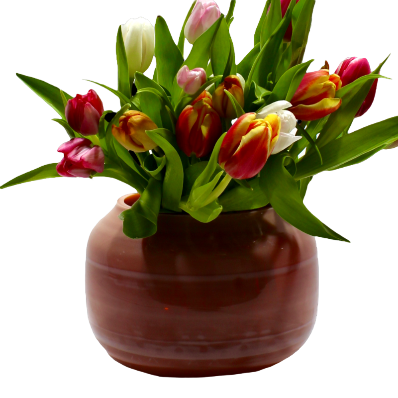 Dekocandle Vase Potpourri Large Orange