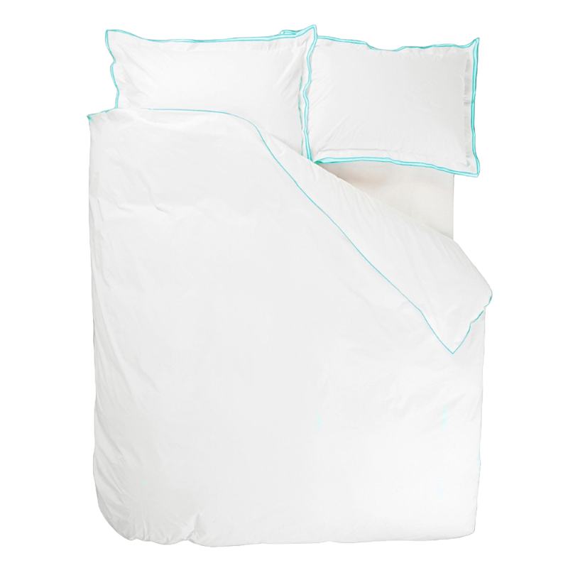 Designers Guild Astor Aqua Blue Bed linen 65 x 65 cm