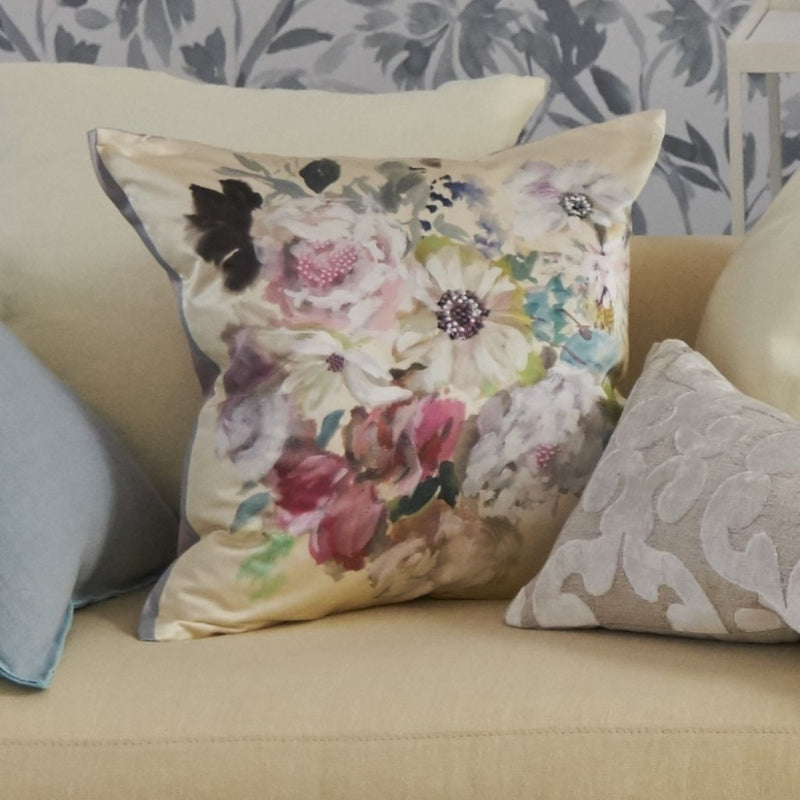 Designers Guild Cushion Palissy Camelia Yellow