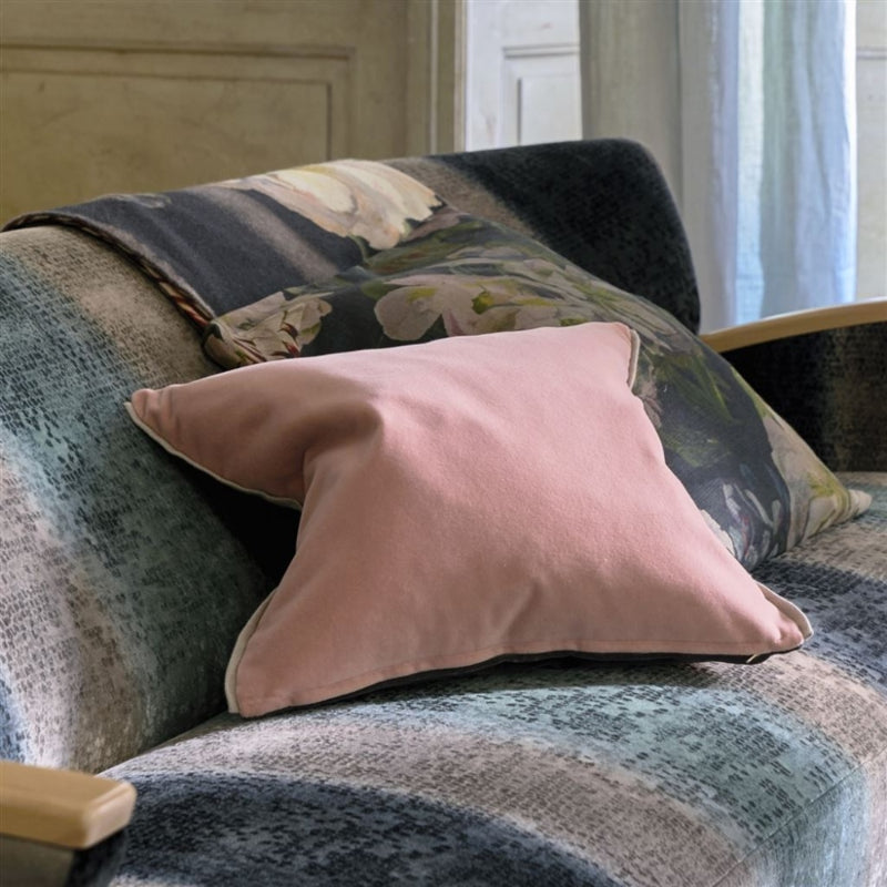 Designers Guild Cushion Varese Rose Pink Gray