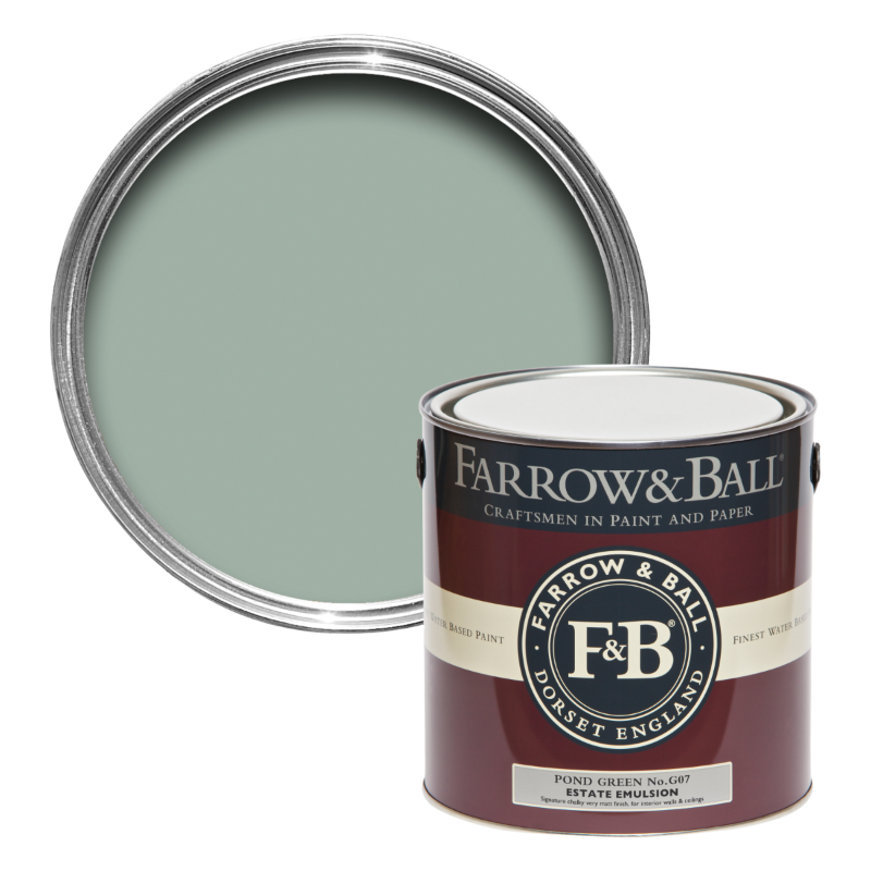 Farrow & Ball Farrow Ball Colors Pond Green G 7
