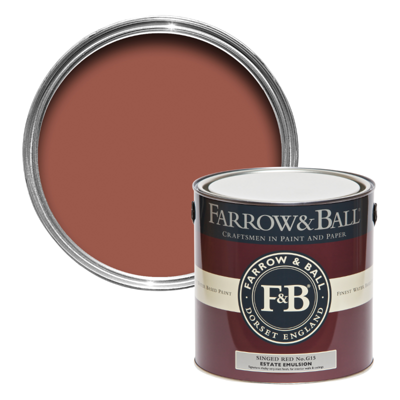 Farrow & Ball Farrow Ball Colors Singed Red G 15