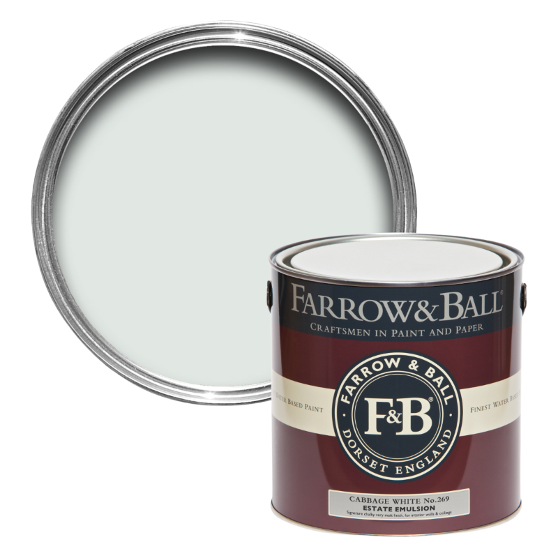Farrow & Ball Farrow Ball Colors Blue White Cabbage White 269