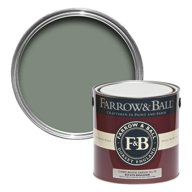 Farrow & Ball Farrow Ball Colors Green Card Room Green 79