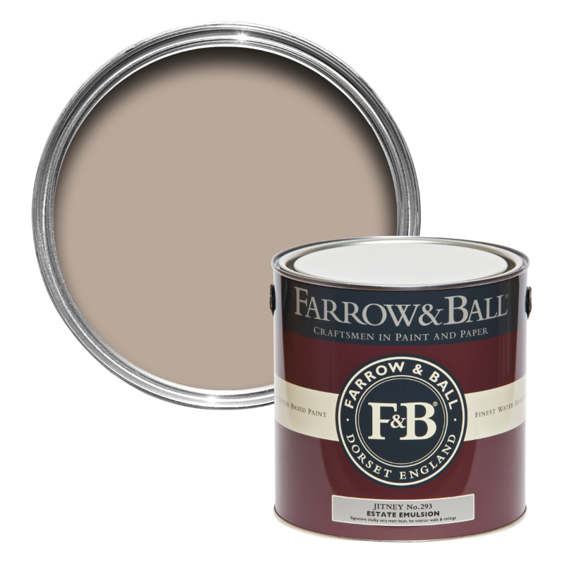 Farrow & Ball Farrow Ball Colors Beige Brown Red Jitney 293