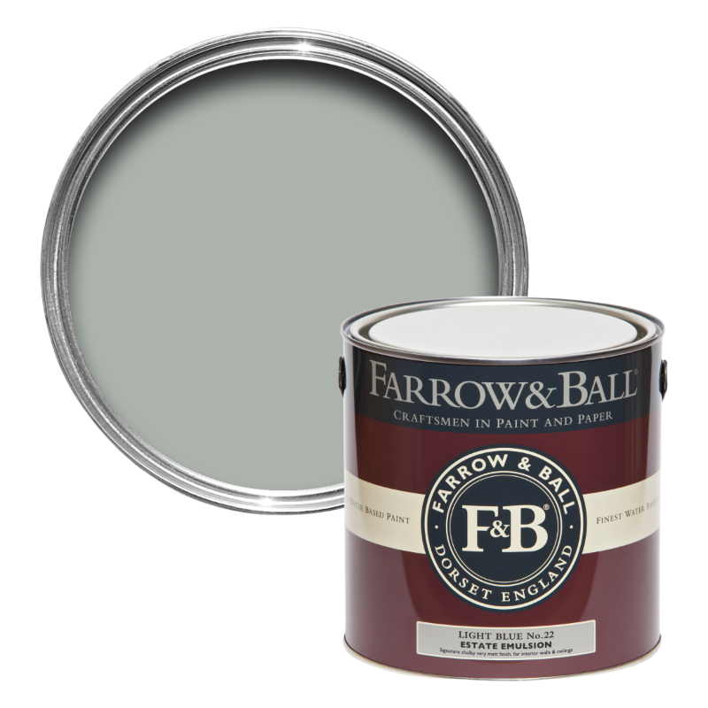 Farrow & Ball Farrow Ball Colors Grey Blue Light Blue 22