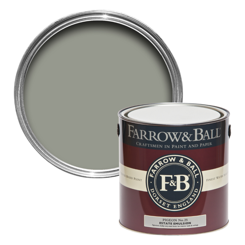 Farrow & Ball Farrow Ball Colors Grey Green Pigeon 25