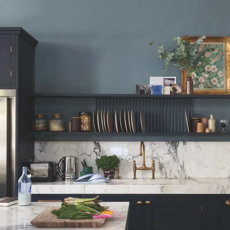 Farrow & Ball Farrow Ball Colors Dark Black Grey Railings 31