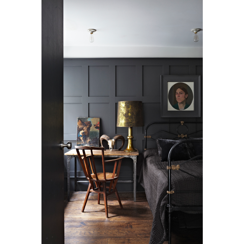 Farrow & Ball Farrow Ball Colors Dark Black Grey Railings 31